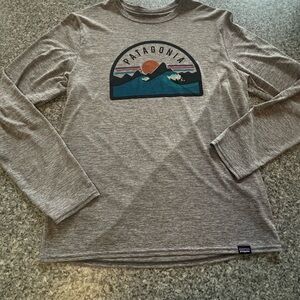 Patagonia Gray Long Sleeve Shirt